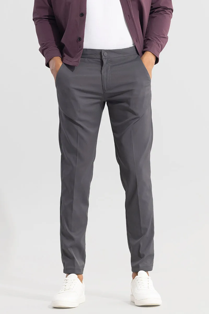 VogueVista Steel Grey Chino