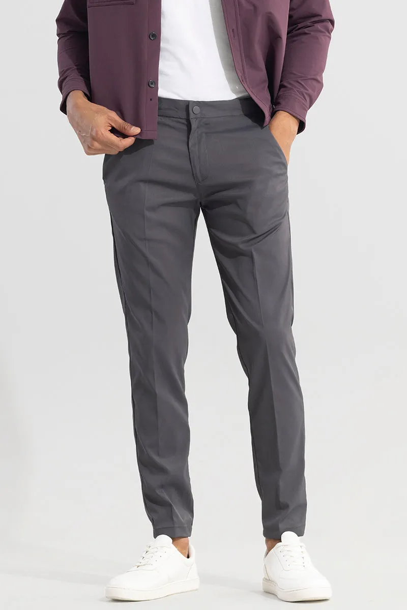 VogueVista Steel Grey Chino