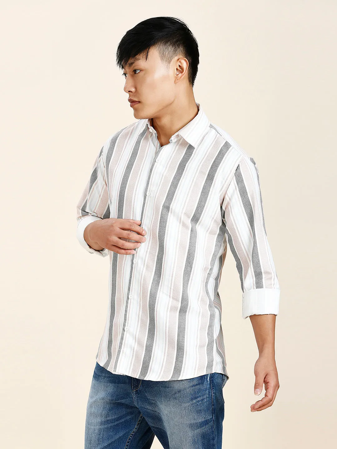 Wells Striped Men's Shirt