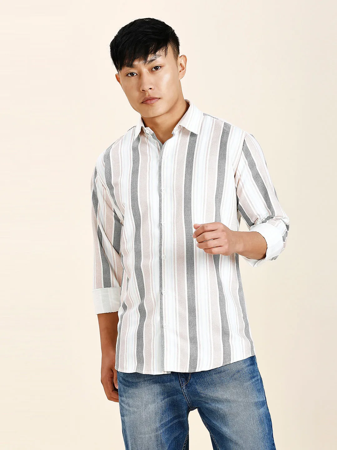 Wells Striped Men's Shirt