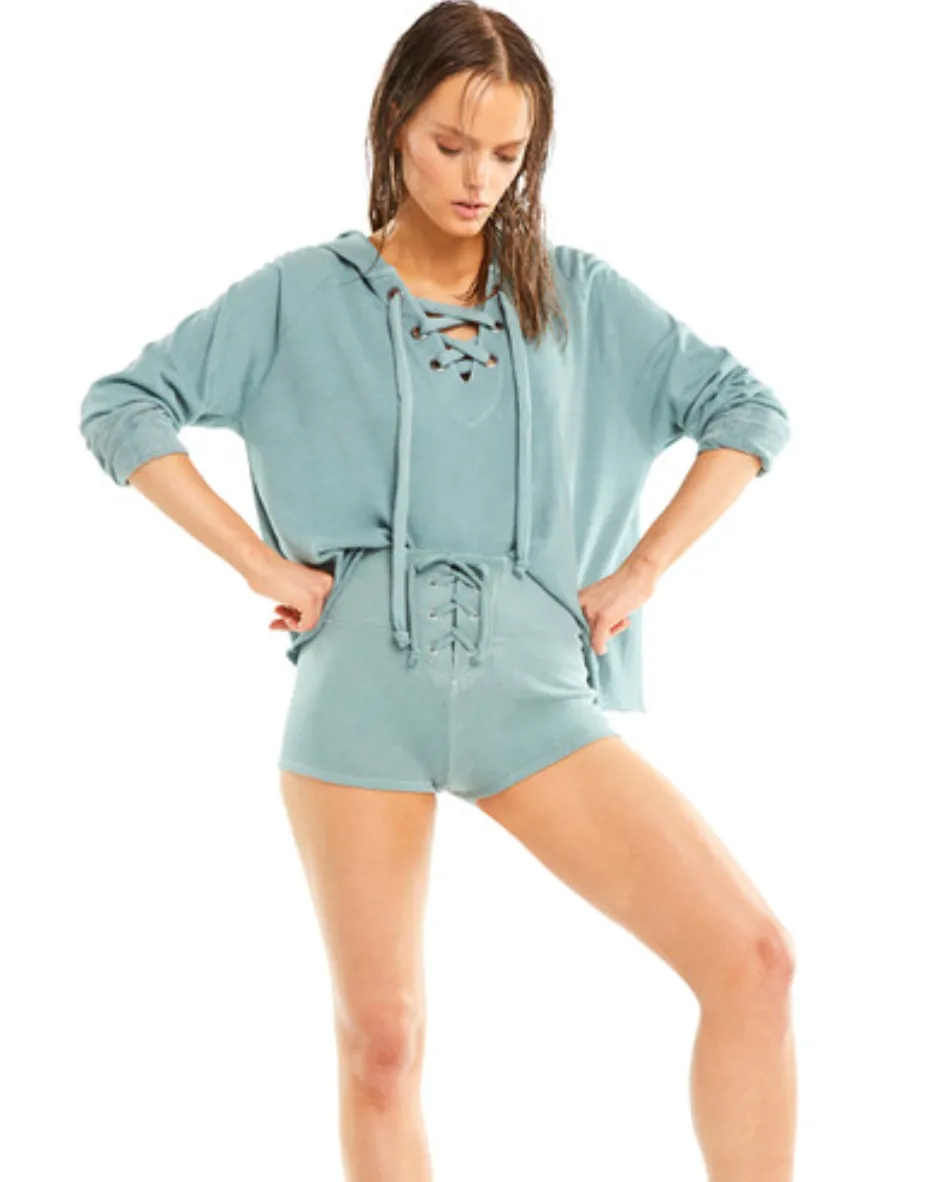 Wildfox Hutton Sweater Pigment Green