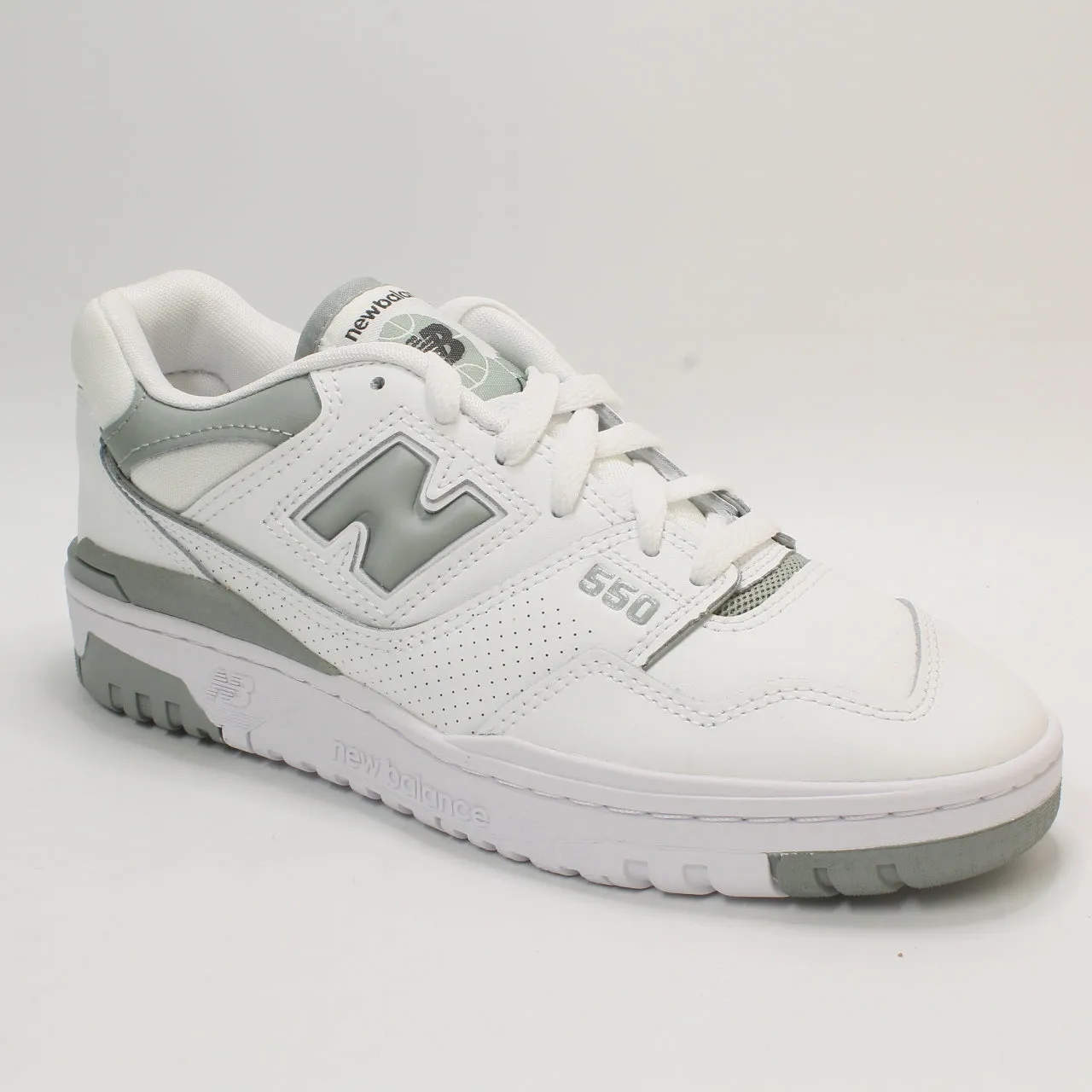 Womens New Balance BB550 White Sage Trainers