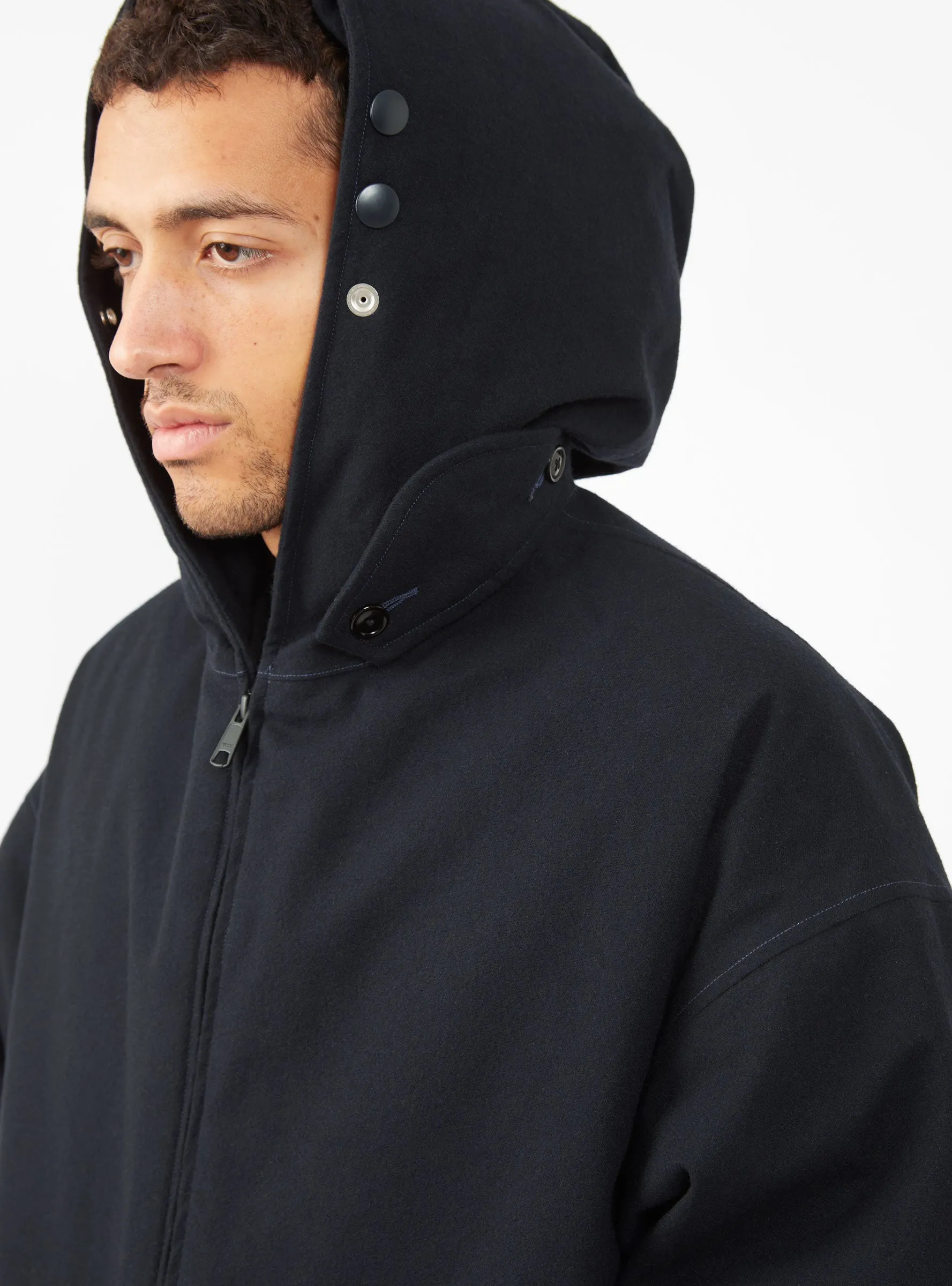 Wool GORE-TEX Cadet Coat Navy